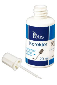 TETIS štetec na korektor 20ml / BK100-AP