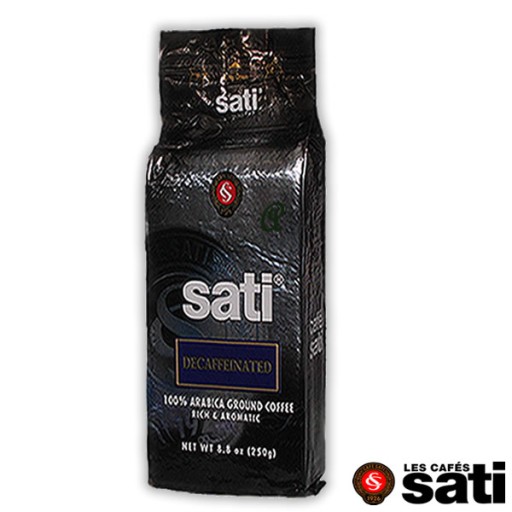 Cafe Sati bez kofeínu 250 g mletá káva (62)
