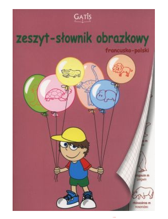 Zošit obrázkový slovník francúzsky Gatis 590
