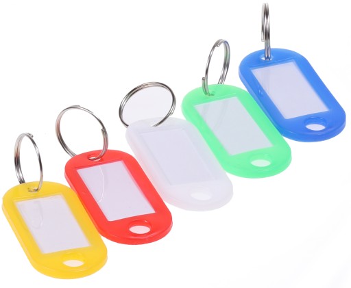 IDENTIFIKÁCIA KĽÚČOVKA PRÍvesok 50 kusov