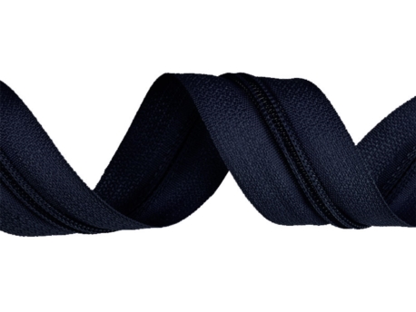 PÁSKA NA Zips Zips 3 MM ŠPIRÁLA + Zipsy námornícka modrá