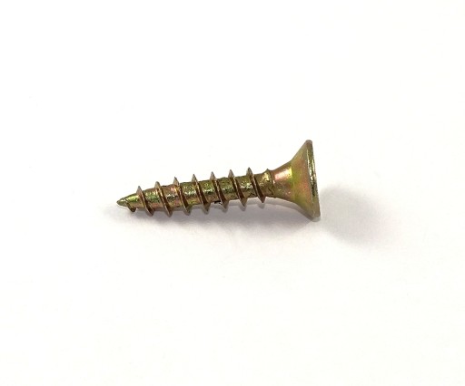 Skrutky do dreva kalené 4,5x30 mm 1kg POZINKOVANÉ, zlatožlté
