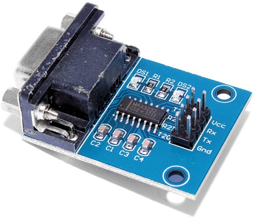 RS232 TTL MAX3232 UART DB9 Arduino D-SUB prevodník