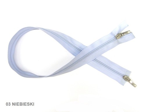 Zámky rozvodu dvojzásuvné 50cm - MODRÁ 03