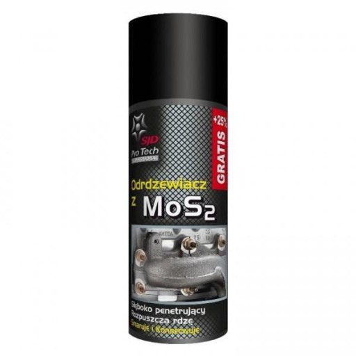 ODSTRAŇOVANIE HRDZE S MOS2 SJD 400ML