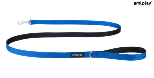 amiplay Klasické vodítko Twist 150 cm S Modré