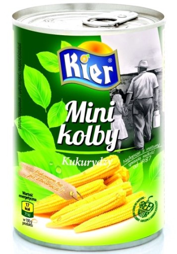 Mini kukuričný klas 425g Kier