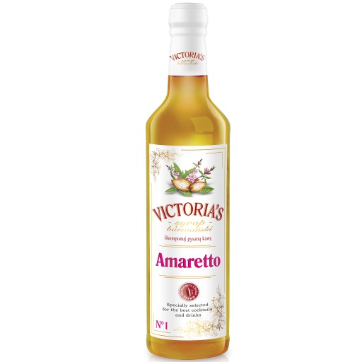 VICTORIA'S BARTMAN SIRUP KU KÁVOVÉMU NÁPOJE AMARETTO