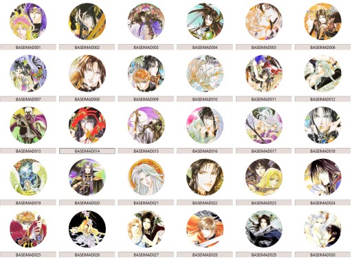 Manga Anime Seimaden Pins MNOHÉ DIZAJNY