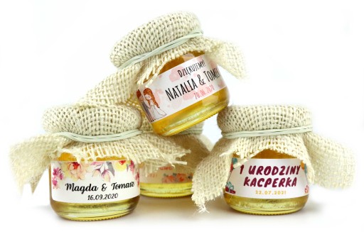 ĎAKUJEME HOSTOM MED miodek miodki JAR