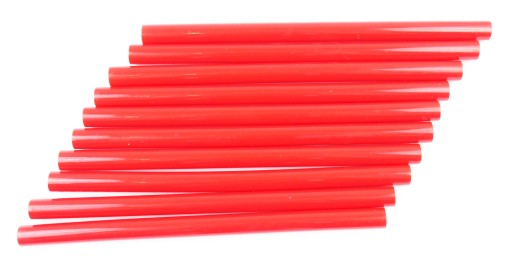 Červené PDR lepidlo s vysokou elasticitou pre PDR FINISHING WEAKER, dĺžka 20 cm