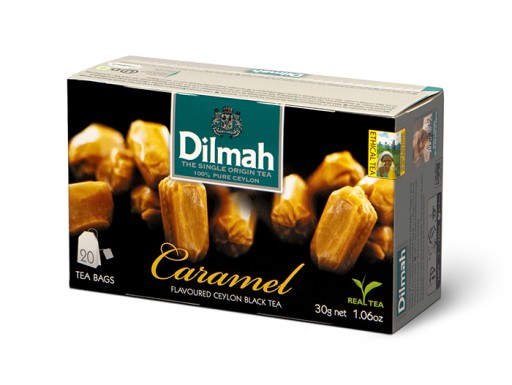 Dilmah čierny karamelový čaj 20ks x 1,5g