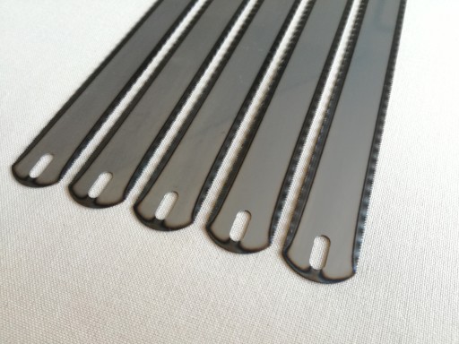 PÍLOVÝ LIST NA KOV OBOJSTRANNÝ 300mm LESK 5 ks.