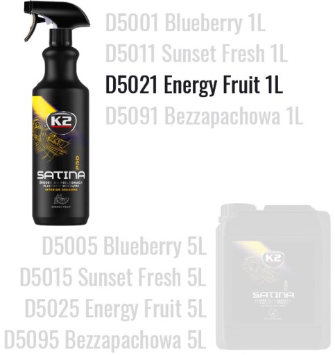 K2 SATINA PRO OBLIEK NA ENERGETICKÝ OVOCNÝ KOKPIT 1L