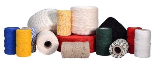 Bavlnené mäsové nite ČERVENÉ 100g