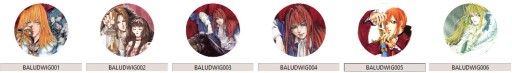 Manga Anime Ludwig Kakumei Pins VEĽKÝ VÝBER