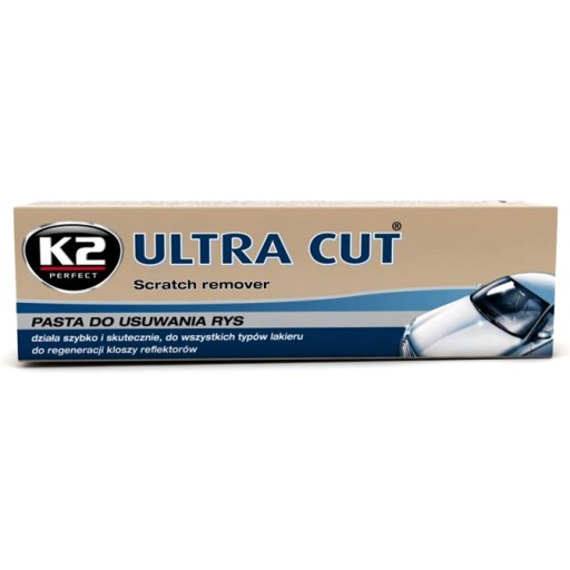 K2 ULTRA CUT LEŠTIACA PASTA NA ODSTRAŇOVANIE ŠKRABINCOV LAKU