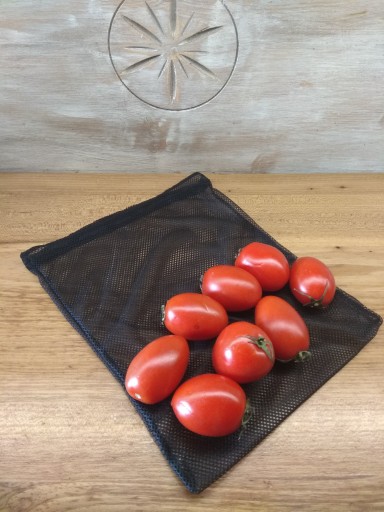 Opätovne použiteľné nákupné tašky, zelenina, ovocie, 4 ks