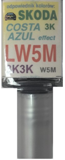 SKODA 4625 J4 F5G NAUTICBLAU FARBA TESTOVACIA ARA