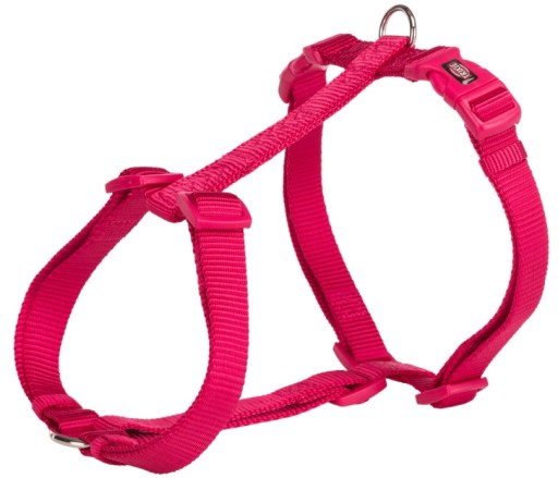 Prémiový postroj, XXS–XS: 20–32 cm/10 mm, fialová orchidea