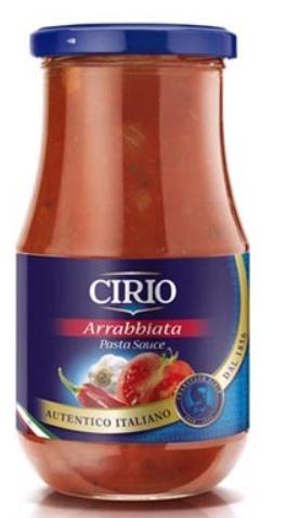 Arrabbiata pikantná paradajková omáčka 420 g CIRIO