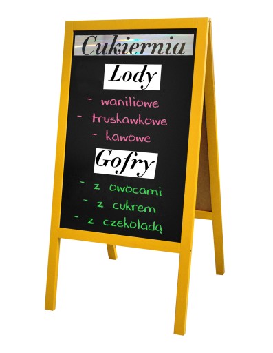 NÁLEPKA NA TABUĽKU, REKLAMNÝ STÁNOK, TABUĽU JEDÁL