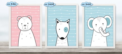 Obrazový plagát formátu A3, grafika pre deti