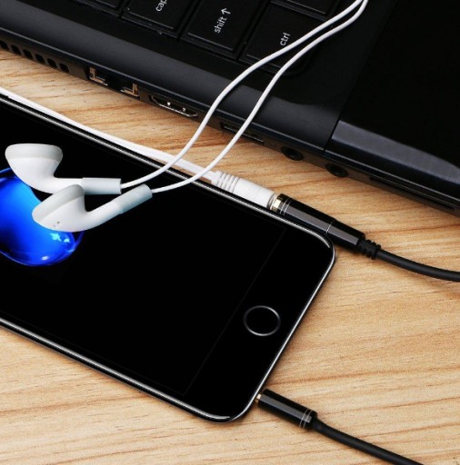 Kábel mini jack 3,5 mm, predlžovací kábel AUX AUDIO 2 m