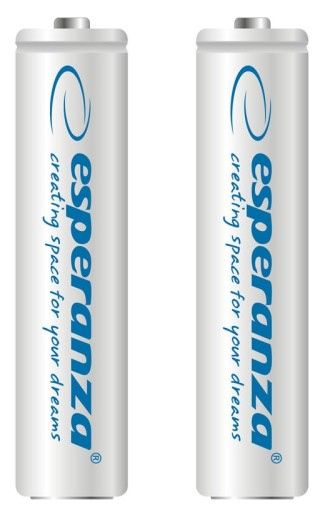2 výkonné batérie AAA HR3 R3 1000mAh 1,2V Ni-MH