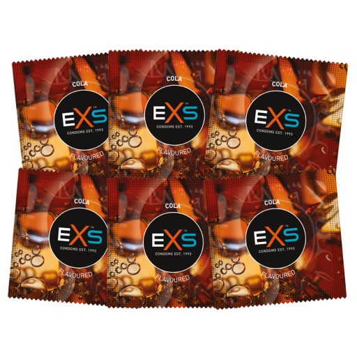 EXS KONDÓMY S COLA PRÍCHUŤOU SADA 25 ks!