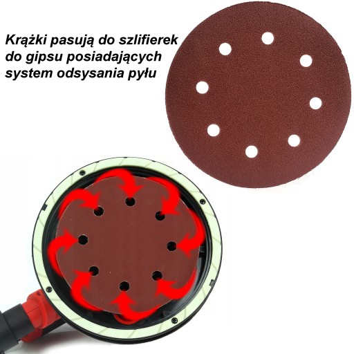 BRÚSNY KOTÚČ 180mm BRÚSNY PAPIER Gr320 10ks