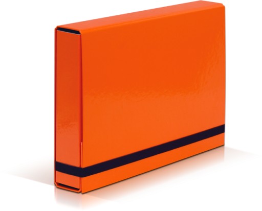Vaupe zložka na dokumenty A4 BOX 50mm oranžová