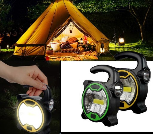 COB LED DIELNA LAMPA, TURISTICKÁ