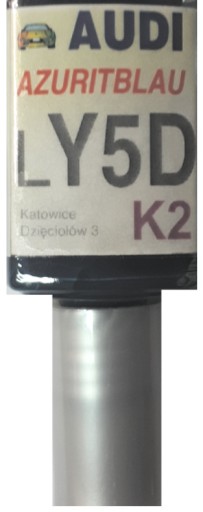 AUDI LX1Y 0D CUVEESILBER LAK ŠKRABANÝ DOTYK
