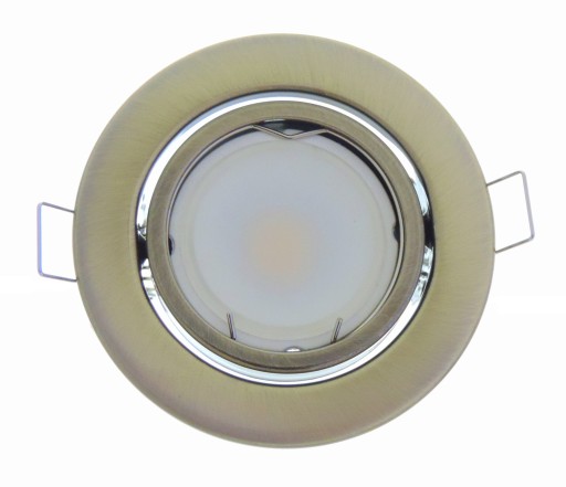 GU10 HALOGÉNOVÁ LAMPA NA PODHĽAD +LED 3W