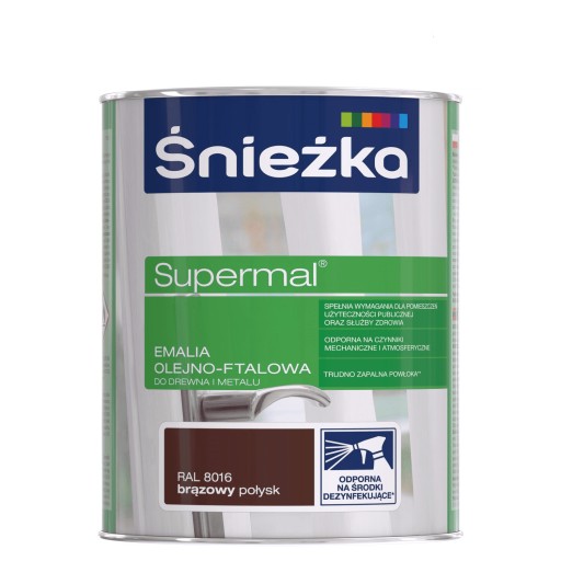 Supermal hnedá RAL8016 0,4L
