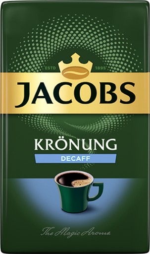 Jacobs Kronung Decaff káva bez kofeínu 250g