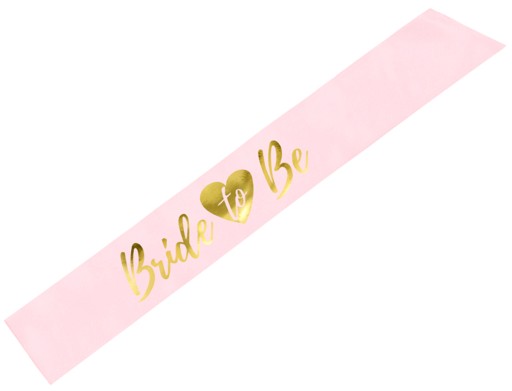 BRIDE TO BE SATIN BRIDGE PARTY SASH-3989