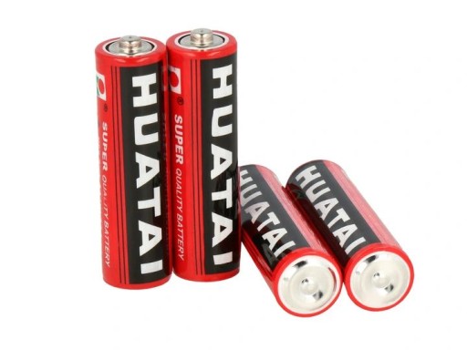 Huatai AA zinkovo-uhlíková batéria (R6) 4 ks.