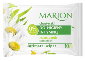 Intímne obrúsky Marion s výťažkom z harmančeka
