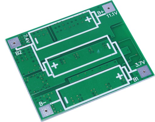 BMS modul 3s 25A Li-ion 18650 10,8V nabíjačka