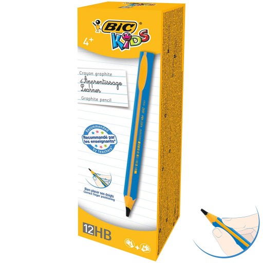 Trojhranná ceruzka na učenie sa písať BIC Kids Beginners Boy school HB 1 ks