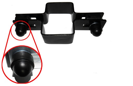 rukoväť svorka svorky konektor 60x40 ral cap