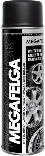 FARBA V STRIEKU NA RÁFKY, NÁBOJE, MATNÁ ČIERNA