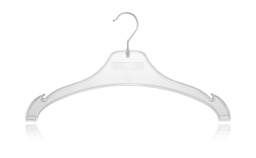 OTOČNÉ VEŠIAKY NA OBLEČENIE, ČÍRE, SILNÉ, 43 cm