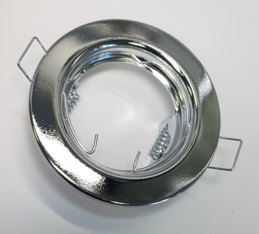 SET PEVNÉHO HALOGENOVÉHO SVETLA CHROM + LED GU10 4W