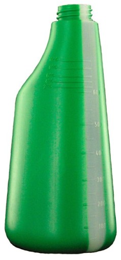 600 ml HDPE fľaša s delením
