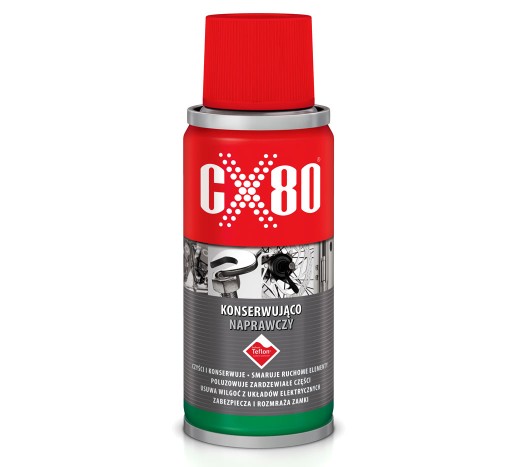 CX80 KVAPALINA NA ÚDRŽBU A OPRAVU + TEFLON 100ml