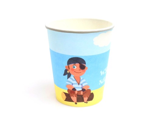 Narodeninové poháre Pirata Pirate, 6 ks