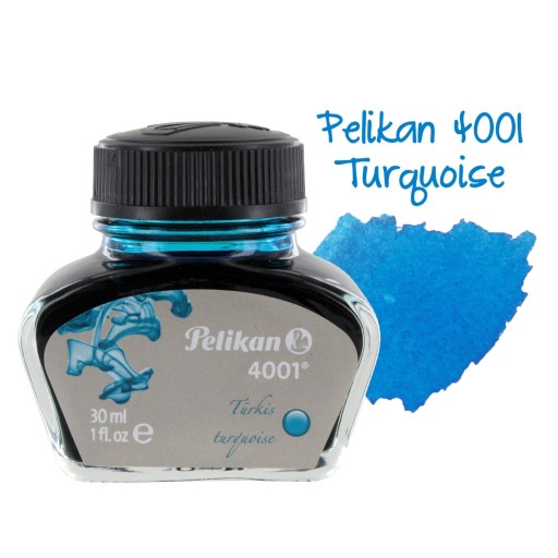 Pelikan 4001 tyrkysový atrament do pera 30ml